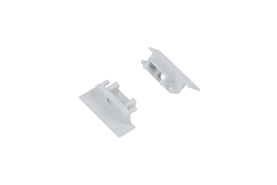 end cap GROOVE10.v2 with hole grey [20pcs]