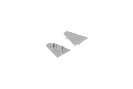 end cap CORNER16.v2 silver [20pcs]