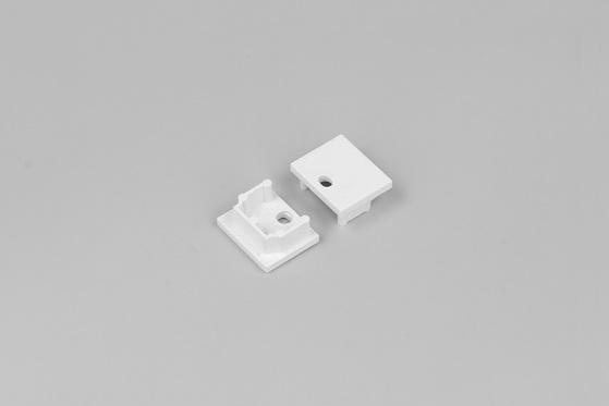 end cap PLANE14 with hole white [20pcs]