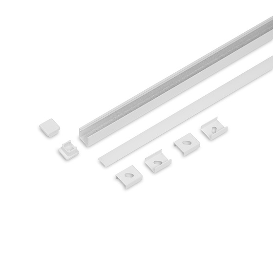 SET STANDARD SMART10 2000 white painted RAL9003 + C2 click