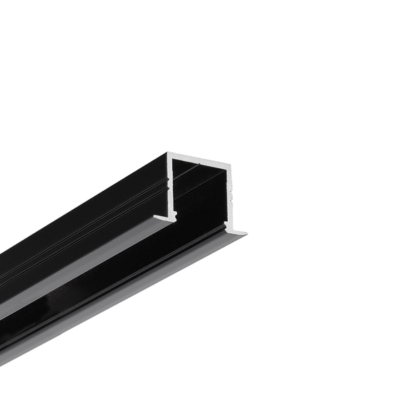 LED profile SMART-IN16 BC3/U4 2000 black painted RAL9005 /plastic bag