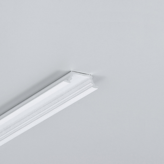 LED profile GROOVE10.v2 A1C/U 3000 white painted RAL9003 /plastic bag