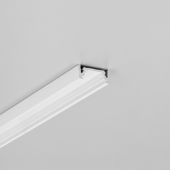 LED profile SURFACE10.v2 BC/U 3000 white painted RAL9003 /plastic bag