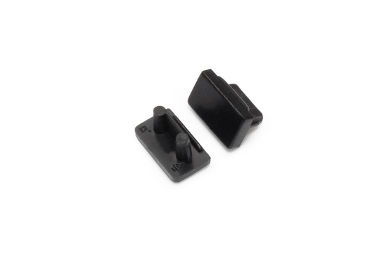 end cap SLIM8 black [500pcs]