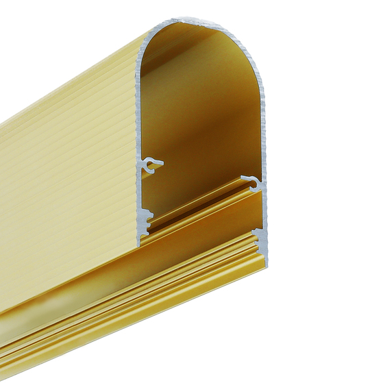 LED profile NAMI23 CD-9 1000 gold anod. /plastic bag