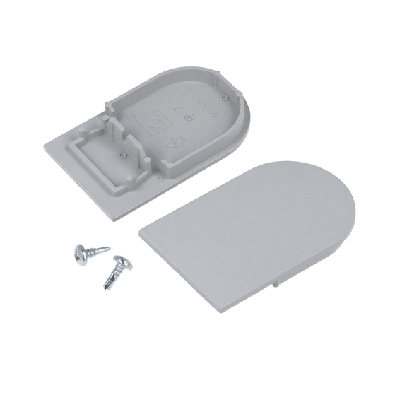 end cap NAMI23 grey [2pcs]