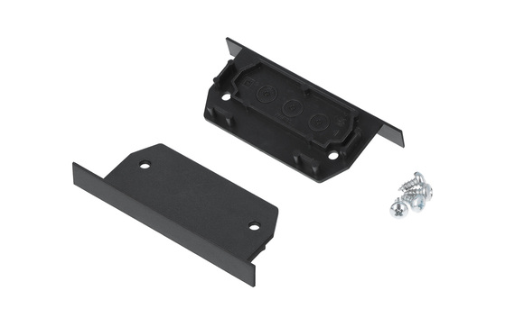 end cap PHIL.v2 recessed black [2pcs]