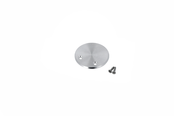 extension arm end cap OVAL20 metal raw alu. [1szt]