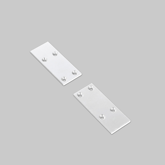 end cap PIXY20-01 metal white /plastic bag  [2pcs]