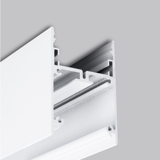 LED profile PIXEL33-02 C8/Q9 3000 white painted /plastic bag