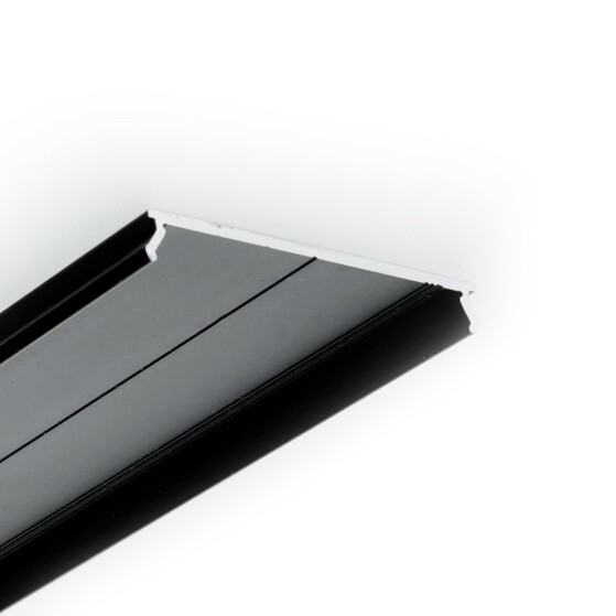 C8 aluminium cover 1000 black anod. /plastic bag