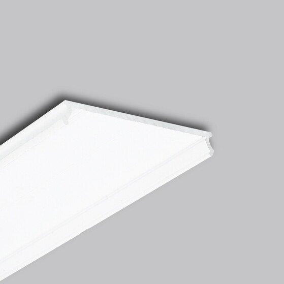 C8 aluminium cover 4050 white painted /plastic bag