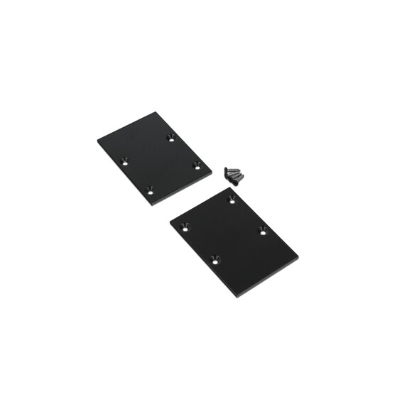 end cap PIXEL33-02 metal black /plastic bag  [2pcs]