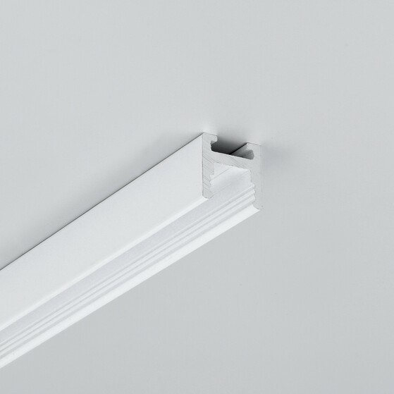 LED profile BEND8 O1/Q9 2000 white painted RAL9003 /plastic bag