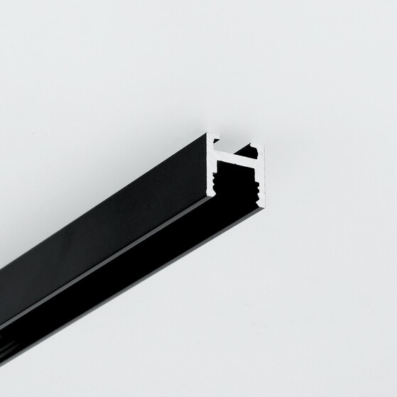 LED profile BEND8 O1/Q9 2000 black anod. /plastic bag