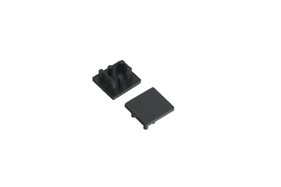end cap BEND8 black [20pcs]