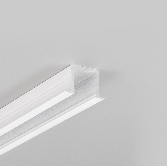 LED profile SMART-IN16 BC3/U4 4050 white painted RAL9003 /plastic bag