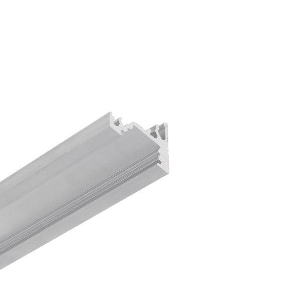 LED profile CORNER10 BC/UX 3000 raw alu.