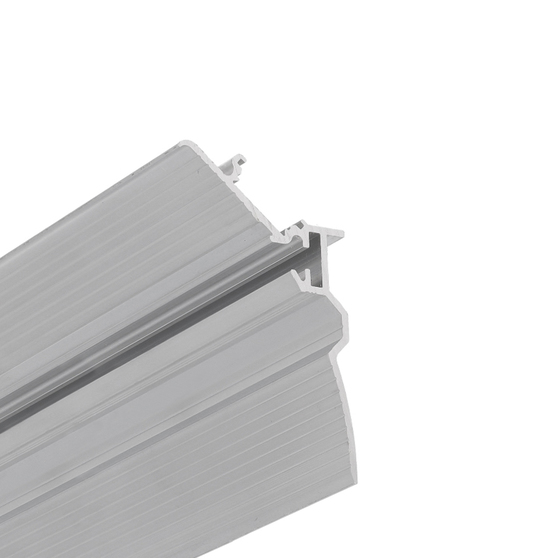 LED profile SMOOTH12 BC/Q9 4050 raw alu.