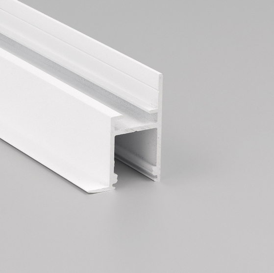 LED profile FRAME14 BC/Q 4050 white painted RAL9003 /plastic bag