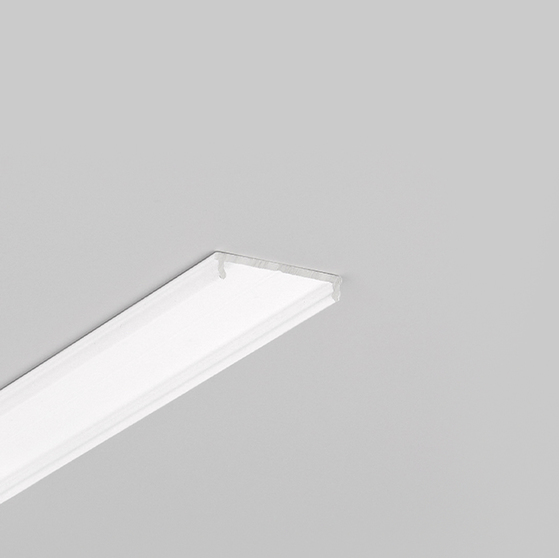 LED profile FIX16 4050 white painted RAL9003 /plastic bag