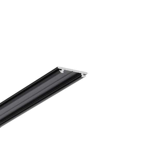 LED profile ARC12 CD/U5 1000 black painted RAL9005 /plastic bag