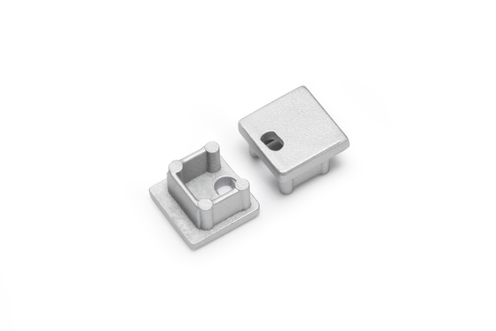 end cap SMART10 with hole silver [20pcs]