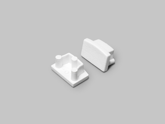 end cap BEGTON12 C white [20pcs]