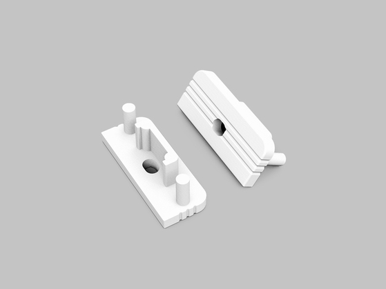 end cap SURFACE10 gen2 with hole white [20pcs]