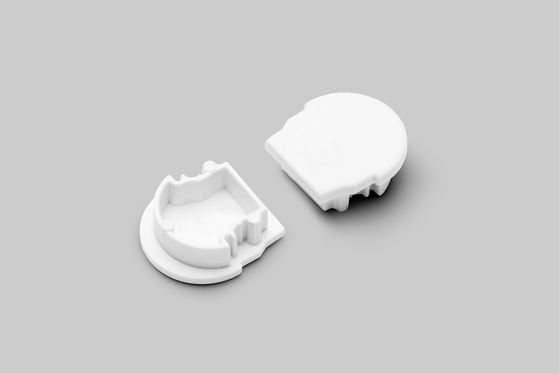 end cap UNI12 D white [20pcs]