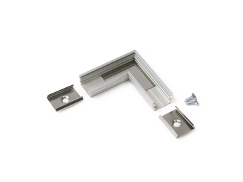 connector UNI12 90deg anod. /plastic bag