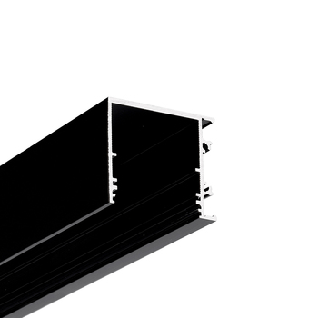 LED profile VARIO30-03 ACDE-9/TY 2000 black anod. /plastic bag