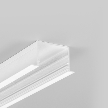 LED profile VARIO30-07 ACDE-9/U9 4050 white painted /plastic bag