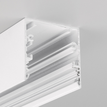 LED profile PHIL53 C10 1000 white painted RAL9003 /plastic bag