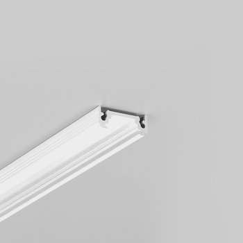 LED profile SURFACE10 BC/UX 4050 white painted RAL9003 /plastic bag