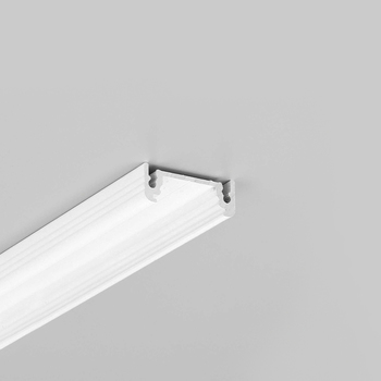 LED profile SURFACE14 EE7F/TY 3000 white painted RAL9003 /plastic bag