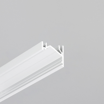 LED profile CORNER12.v2 EF/U 1000 white painted RAL9003 /plastic bag