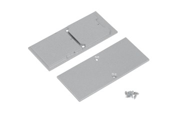 end cap COMBO30-01A-E9 metal silver /plastic bag  [2pcs]