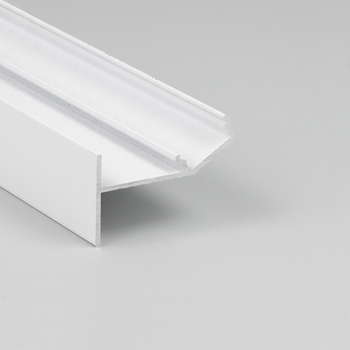 LED profile GLOW12 UP A1C 4050 white painted RAL9003 /plastic bag