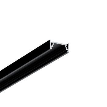LED profile SURFACE10.v2 BC/U 4050 black anod. /plastic bag