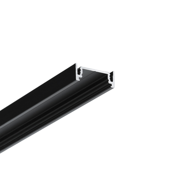LED profile SURFACE14.v2 EE7F/Y 2000 black anod. /plastic bag