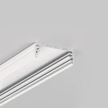 LED profile WIDE24 G/W 3000 white painted RAL9003 /plastic bag