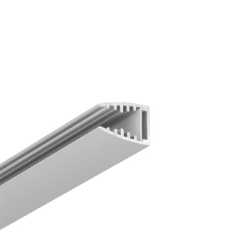 LED profile MIKRO10 4050 anod. + LED mounting MIKRO10 2x2000 /plastic bag