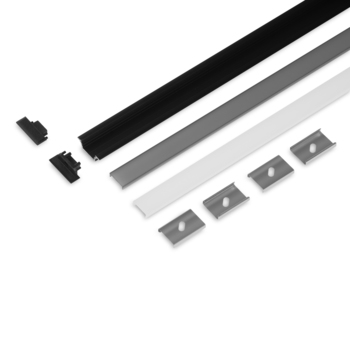 SET STANDARD GROOVE10.v2 2000 black anod. + C click