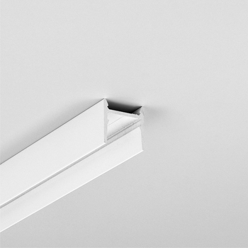 LED profile COZY12 C/U1 4050 white painted RAL9003 /plastic bag
