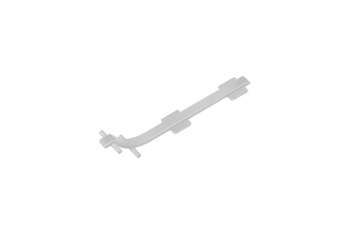 connector BASE 180deg silver [10pcs]