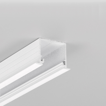 LED profile LINEA-IN20 EE7F/U7 3000 white painted /plastic bag