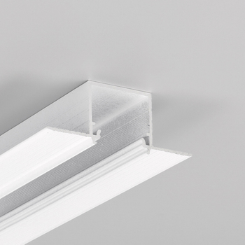 LED profile LINEA-IN20 TRIMLESS EE7F 2000 white painted /plastic bag