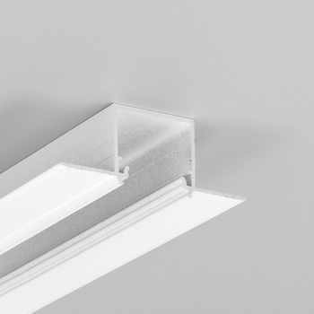 LED profile LINEA-IN20 TRIMLESS EE7F 4050 white painted /plastic bag