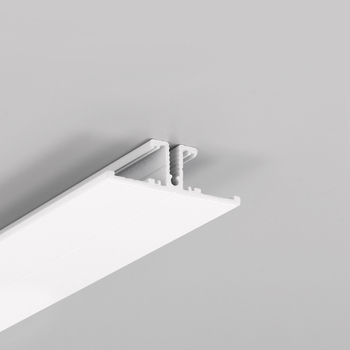 LED profile BACK10 A/UX 1000 white painted RAL9003 /plastic bag